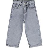 Civil Boys 2-5 Yaş Baggy Kalıp Mavi Kot Pantolon Erkek Çocuk İçin Düz Kesim Günlük Stil - Buz Mavi - 3 - 4 Yaş