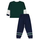 Civil Boys Baseball Baskılı 10-13 Yaş Pijama Takımı - Yeşil - 11 - 12 Yaş