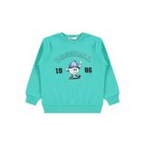 Civil Boys Baseball Baskılı 2-5 Yaş Yeşil Km Sweatshirt