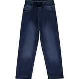 Civil Boys Beli Lastikli Jogger 10-13 Yaş Pantolon Kot - Mavi - Koyu Mavı - 13 - 14 Yaş
