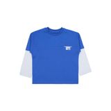 Civil Boys Çıkma Kol Sweatshirt Saks Mavisi 6-7 Yaş, 8-9 Yaş, 19330J35225W1, Saks Mavisi, erkek-çocuk