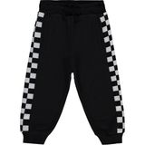 Civil Boys Civil Eşofman Altı Premium Siyah Erkek Çocuk 2-5 Yaş Dama Şeritli Standart Fit Kumaş - 2 - 3 Yaş