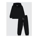 Civil Boys Civil Unisex Çocuk Eşofman Takımı 6-9 Yaş Siyah