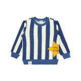 Civil Boys Çizgili Yıldız Baskılı 2-5 Yaş Sweatshirt - Mavi3-4 Yaş