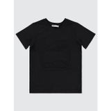 Civil Boys Cool Wave Ayakkabı Baskılı 10-13 Yaş Tişört - Siyah