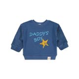 Civil Boys Dadys Boy Baskılı 2-5 Yaş Mavi Sweatshirt