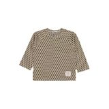 Civil Boys Dama Desenli 2-5 Yaş Sweatshirt -, 5-6 Yaş, 19785645325W1-HKI-5, Haki, erkek-çocuk