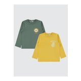 Civil Boys Erkek Çocuk 2'li Sweatshirt 5-13 Yaş Sarı