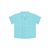 Civil Boys Erkek Çocuk Basic Tatil Yaka Gömlek, Mint, 6-7 Yaş