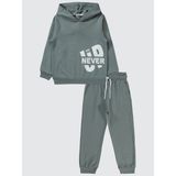 Civil Boys Erkek Çocuk Eşofman Takımı 10-13 Yaş Füme