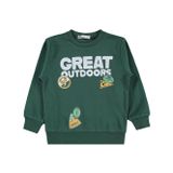 Civil Boys Erkek Çocuk Great Baskılı 2-5 Yaş Sweatshirt - Yeşil