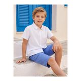 Civil Boys Erkek Çocuk Kısa Kol Gömlek, Beyaz, 9-10 Yaş