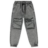 Civil Boys Erkek Çocuk Kot Pantolon 6-9 Yaş Füme-9-10 Yaş