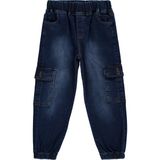 Civil Boys Erkek Çocuk Kot Pantolon 6-9 Yaş Koyu Mavi-8-9 Yaş