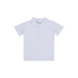 Civil Boys Erkek Çocuk Palmiye Nakışlı Polo Yaka 2-5 Yaş Tişört - Beyaz