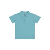 Civil Boys Erkek Çocuk Palmiye Nakışlı Polo Yaka 2-5 Yaş Tişört - Yeşil 5-6 Yaş