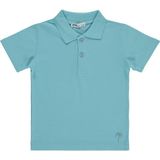Civil Boys Erkek Çocuk Palmiye Nakışlı Polo Yaka 2-5 Yaş Tişört - Yeşil - Koyu Mint - 2 - 3 Yaş