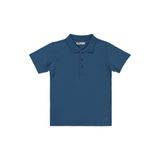 Civil Boys Erkek Çocuk Palmiye Nakışlı Polo Yaka 6-9 Yaş Tişört - Yeşil 9-10 Yaş