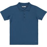 Civil Boys Erkek Çocuk Palmiye Nakışlı Polo Yaka 6-9 Yaş Tişört - Yeşil - Petrol - 6 - 7 Yaş