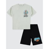 Civil Boys Erkek Çocuk Pijama Takımı 6-9 Yaş Açık Gri - 8 - 9 Yaş