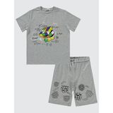Civil Boys Erkek Çocuk Pijama Takımı 6-9 Yaş Grimelanj - 9 - 10 Yaş
