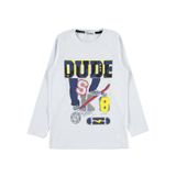 Civil Boys Erkek Çocuk Sweatshirt 6-9 Yaş Beyaz