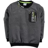 Civil Boys Erkek Çocuk Sweatshirt 6-9 Yaş Siyah