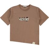 Civil Boys Erkek Çocuk T-Shirt 6-9 Yaş Kahverengi