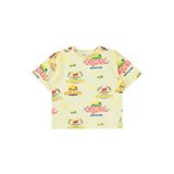 Civil Boys Farm Empirme Oversize 10-13 Yaş Tişört - Sarı 10-11 Yaş