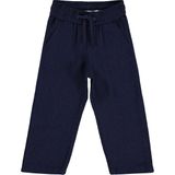 Civil Boys Kendinden Desenli Regular Fit Pantolon Erkek Çocuk 2-5 Yaş Keten Lacivert - 5 - 6 Yaş