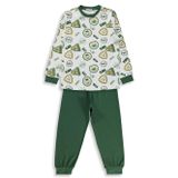 Civil Boys Kids Armalar Baskılı 6-9 Yaş Pijama Takımı - Yeşil