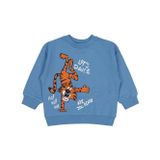 Civil Boys Lets Dance Baskılı 2-5 Yaş Mavi Sweatshirt