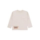 Civil Boys Lımıt Baskılı Sweatshirt, 11-12 Yaş, 19330J36025W2-TAS-11, Taş, erkek-çocuk