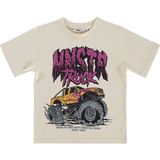 Civil Boys Mnstr Truck Baskılı 2-5 Yaş Ekru Tişört