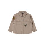 Civil Boys Paraşüt Gömlek, Erkek Çocuk, 2-3 Yaş, Vizon