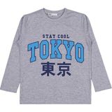 Civil Boys Tokyo Baskılı Sweatshirt 6-9 Yaş Erkek Çocuk Grimelanj Renk Uzun Kollu Özel Tasarım - 8 - 9 Yaş