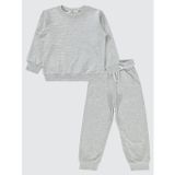 Civil Boys Unisex Basic 2-5 Yaş Eşofman Takımı - Gri5-6 Yaş
