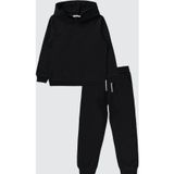 Civil Boys Unisex Basic 6-9 Yaş Eşofman Takımı - Siyah7-8 Yaş