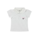 Civil Çiçek Nakışlı Basic Bebek Tişört 18-24 Ay, 9-12 Ay, 18330Y30226S1, Ekru, Bebek-Kızlar