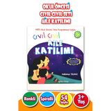 Cıvıl Cıvıl Aile Katılımı 3-6 Yaş Etkinlik Kitabı Okul Öncesi