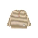 Civil Çizgili Sahte Patlı 6-9 Yaş Sweatshirt -, 6-7 Yaş, 19785760325W1, Kahve, erkek-çocuk