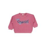 Civil College Originals Nakışlı Sweatshirt Pembe, 9-12 Ay, 19208012525W1, Gül Kurusu, kız-bebek