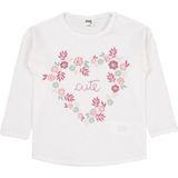 Civil Cute Çiçek Baskılı 6-18 Ay Ekru Bebek Sweatshirt