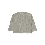 Civil Dikey Çizgili 6-9 Yaş Sweatshirt - 6-7 Yaş, 8-9 Yaş, 19785V23625W1, Yeşil, erkek-çocuk