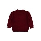 Civil Erkek Çocuk Ayıcık Nakışlı Kazak, 2-3 Yaş, 45U53523525W1-BRD-2, Bordo, Erkek Çocuklar