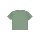Civil Erkek Çocuk Kendinden Desenli Haki Tişört, 12-13 Yaş, 18785319125S1-STH-12, Soft Haki, Erkek Çocuk