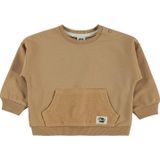 Civil Etiketli Basic 6-18 Ay Kahverengi Bebek Sweatshirt