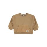 Civil Etiketli Basic 6-18 Ay Sweatshirt - Kahverengi, 12-18 AY, 19330B07926S1, Camel, erkek-bebek