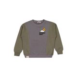 Civil Every Day Yıldız Baskılı Erkek Çocuk Sweatshirt, 7-8 Yaş, 19785315125W1, Haki, erkek-çocuk