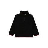 Civil Fermuarlı Armalı Polar Sweatshirt, 8-9 Yaş, 19407416625W1-SYH-8, Siyah, erkek-çocuk